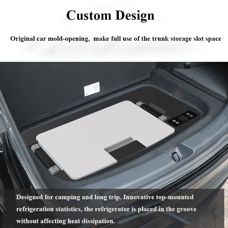 Tesla Model Y Rear Trunk 35L On-board Refrigerator Hidden Cooler