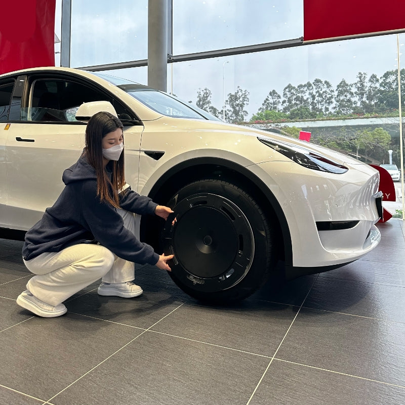 Tesla Model Y Wheel Covers 19-Inch Hubcap