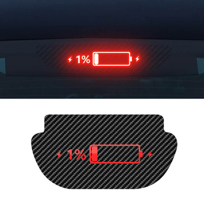 Tesla Model 3/Y Custom Rear Windscreen High Mount Brake Light Projection Board