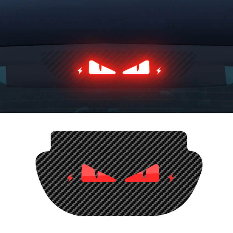 Tesla Model 3/Y Custom Rear Windscreen High Mount Brake Light Projection Board