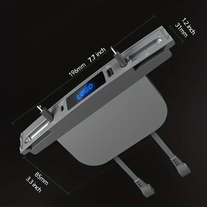 Tesla Model 3/Y Center Console  USB Hub Docking Station Smart Sensor