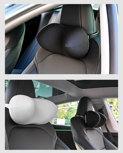 Tesla Model 3/Y/Model 3 Highland SPA Adjustable Skin-friendly Headrest (2pcs/set)