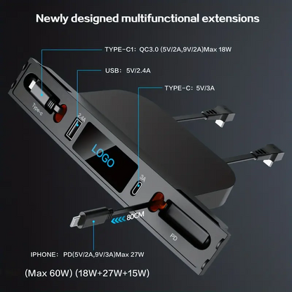 Tesla Model 3/Y Center Console  USB Hub Docking Station Smart Sensor