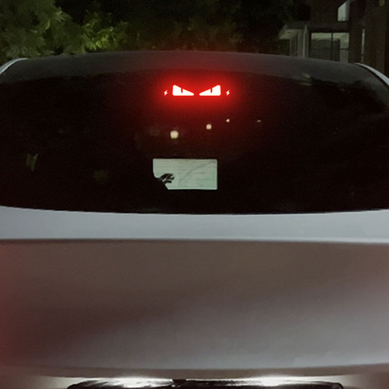 Tesla Model 3/Y Custom Rear Windscreen High Mount Brake Light Projection Board