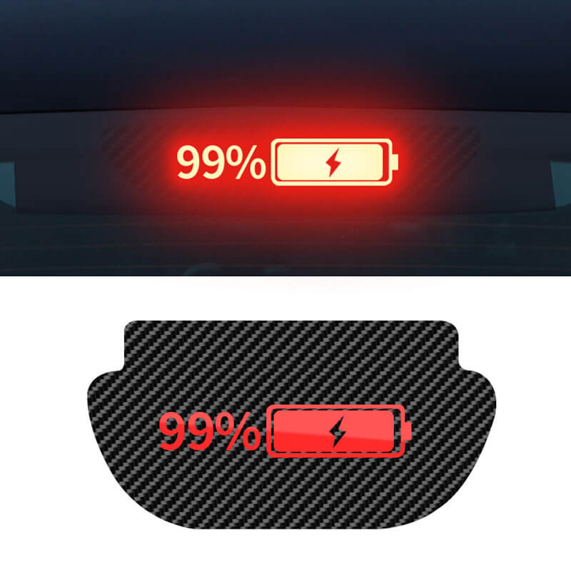 Tesla Model 3/Y Custom Rear Windscreen High Mount Brake Light Projection Board