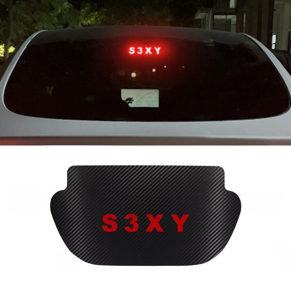 Tesla Model 3/Y Custom Rear Windscreen High Mount Brake Light Projection Board