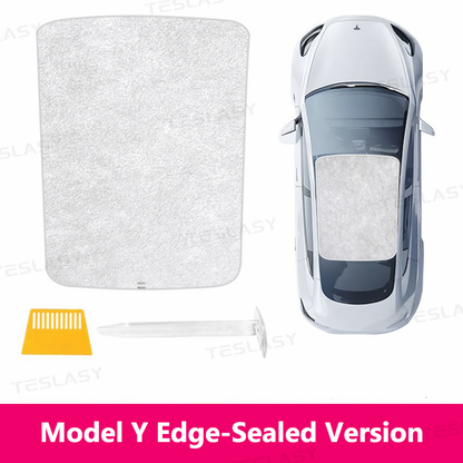 Tesla Model 3/Y/Model 3 Highland Electrostatic Adsorption Sunshade Sunroof Sunshade