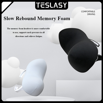 Tesla Model 3/Y/Model 3 Highland SPA Adjustable Skin-friendly Headrest (2pcs/set)