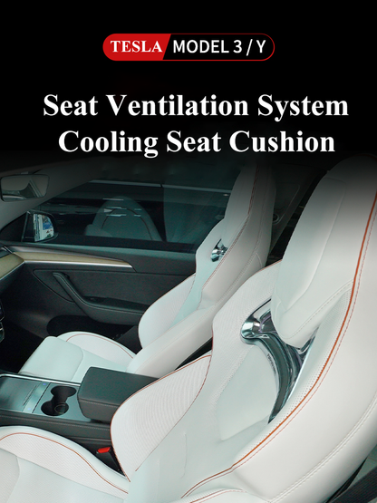 Tesla Model 3 / Y Model 3 Highland Sportscar Style Seat Ventilated Cushion (Full seats)