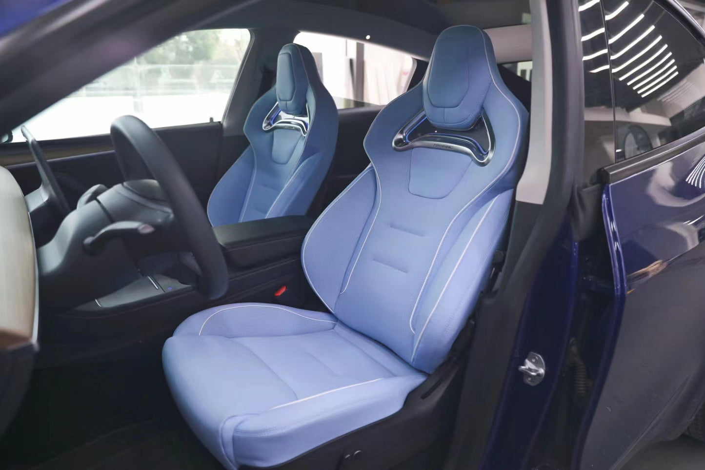 Tesla Model 3 / Y Model 3 Highland Sportscar Style Seat Ventilated Cushion (Full seats)