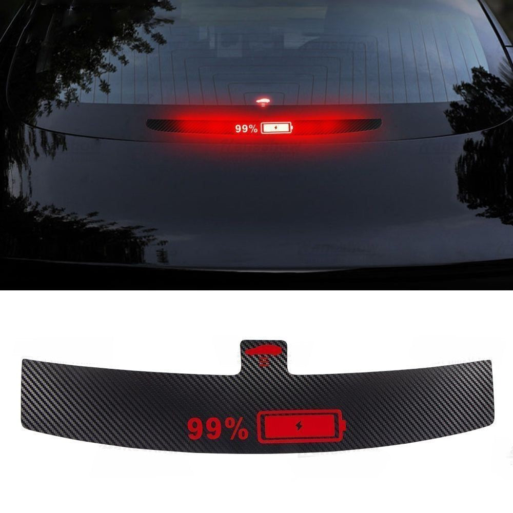 Tesla Model 3/Y Custom Rear Windscreen High Mount Brake Light Projection Board