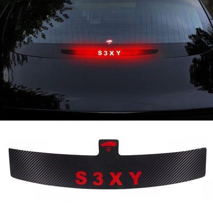 Tesla Model 3/Y Custom Rear Windscreen High Mount Brake Light Projection Board