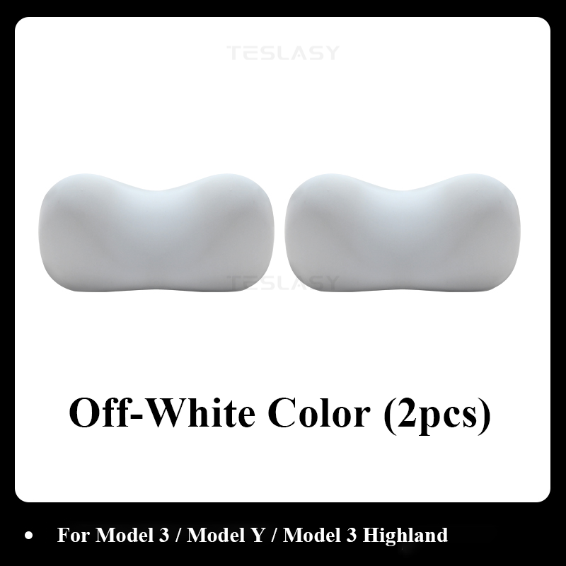 Tesla Model 3/Y/Model 3 Highland SPA Adjustable Skin-friendly Headrest (2pcs/set)