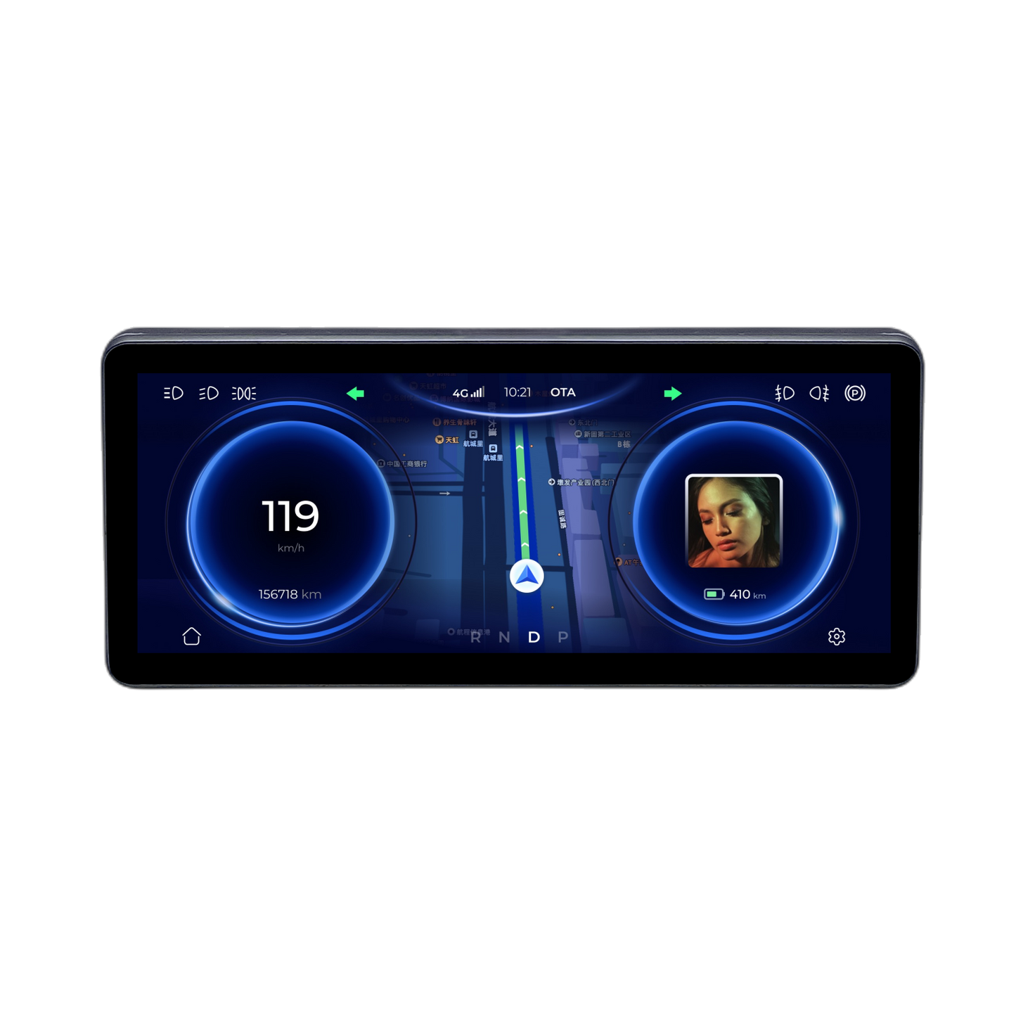 Model 3/Y 10.25 inch Heads Up Dashboard Touch Display (Android 4G)