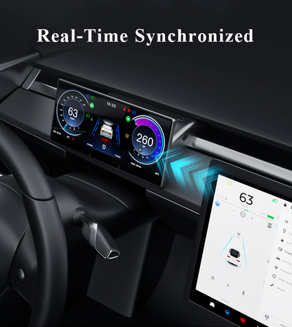 Model 3/Y/ Model 3 Highland F9 9-inch Carplay/Android Auto Dashboard Touch Screen With Front Camera